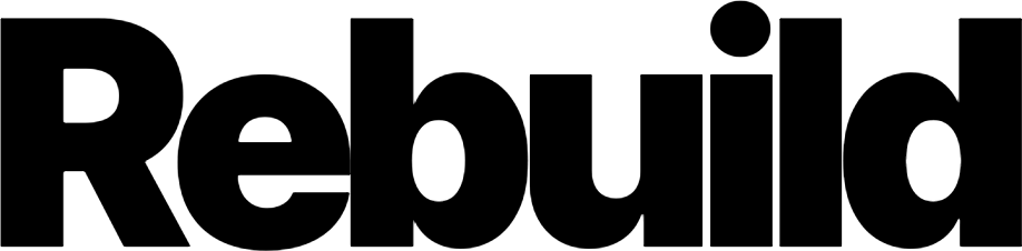 rebuild with ricky logo in black